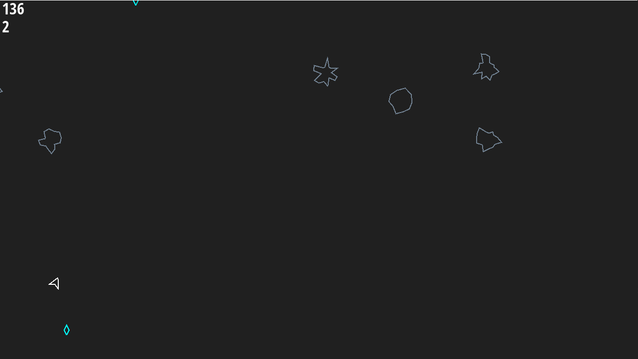 Asteroids screenshot 3