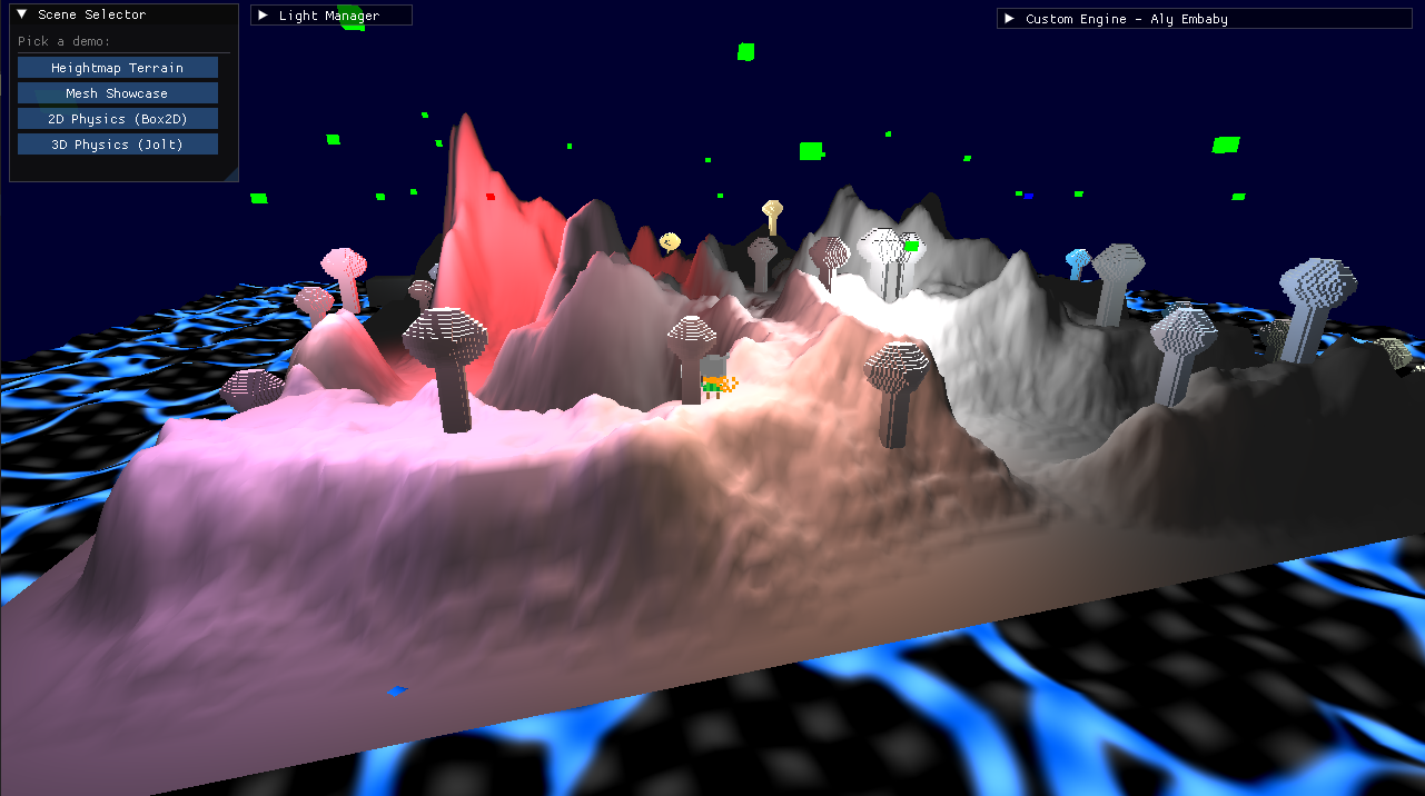 Custom Engine - multiple dynamic lights